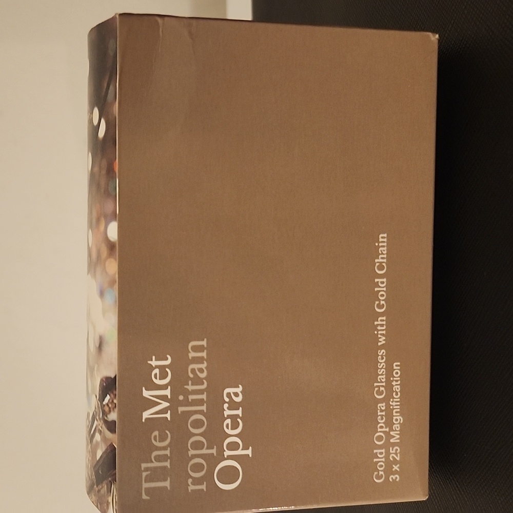 The Metropolitan Opera Gold Tone Opera Glasses - Picture 10 of 10